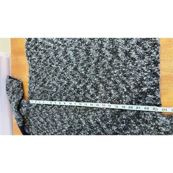 Eileen Fisher Project Boucle Knit Black Gray Sweater SIZE L Mohair Wool - Picture 9 of 9